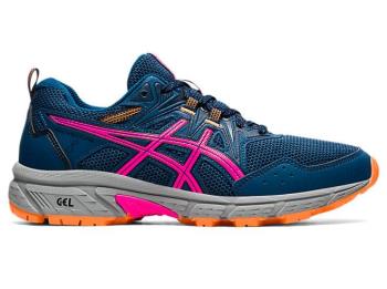 Asics Dam Trailskor GEL-VENTURE 8 Blå/Rosa